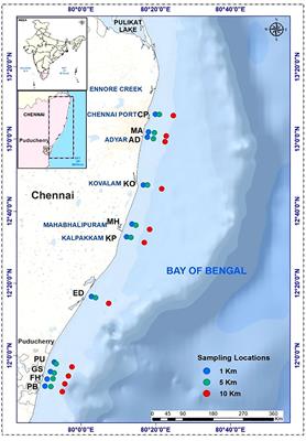 Ecological risk assessment of heavy metals in the coastal sediment in the South-western Bay of Bengal
